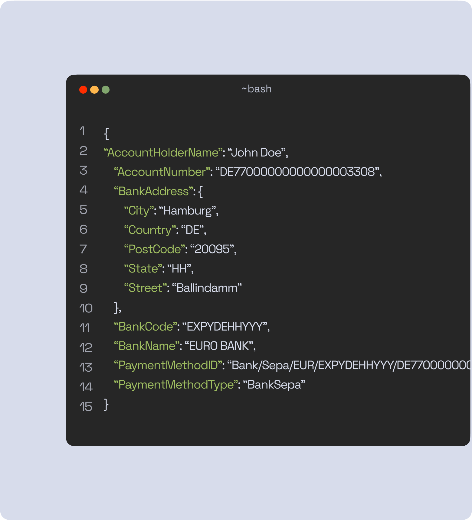 noah api response